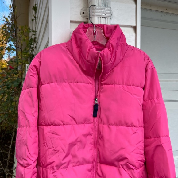NWT St. John’s Bay Pretty Pink Puffer Jacket with Pockets - Picture 2 of 6
